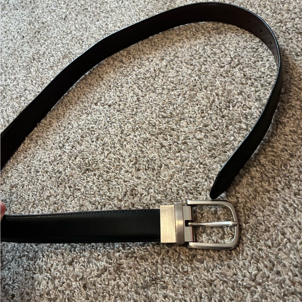 Boy’s medium Black Leather Belt